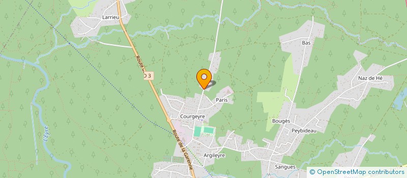 localisation de l'entreprise SANCHEZ COUVERTURE ZINGUERIE à LA TESTE-DE-BUCH