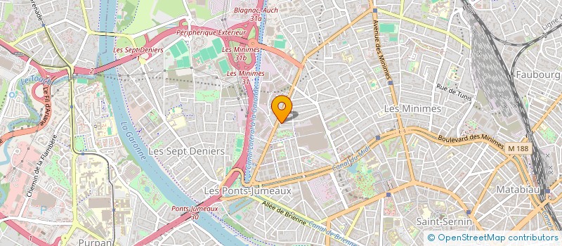 localisation de l'entreprise SANCHEZ ERIC à TOULOUSE