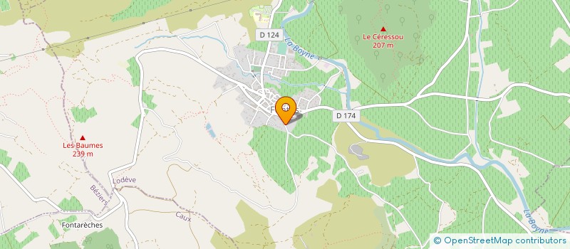 localisation de l'entreprise SANCHEZ ET FILS à FONTES