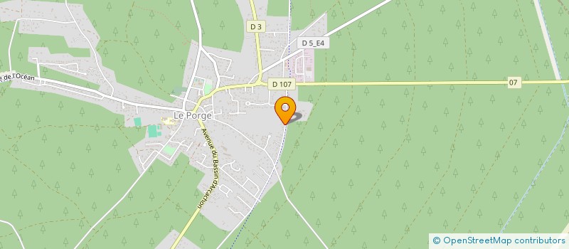 localisation de l'entreprise SANCHEZ ET PEREA à LE PORGE