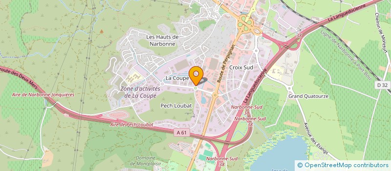 localisation de l'entreprise SANCHEZ FAMILY  NARBONNE