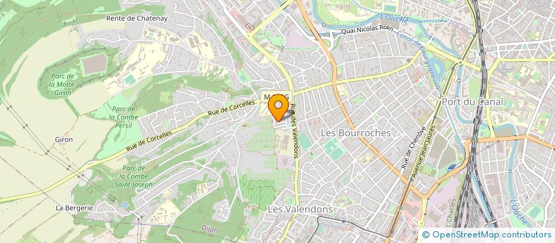 localisation de l'entreprise SANCHEZ NICOLAS  DIJON