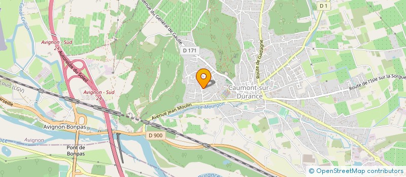 localisation de l'entreprise SANCHEZ PEDRO ET ANTONIO  CAUMONT-SUR-DURANCE