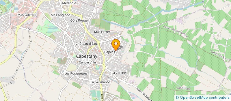 localisation de l'entreprise SANCHEZ PERE ET FILS à CABESTANY
