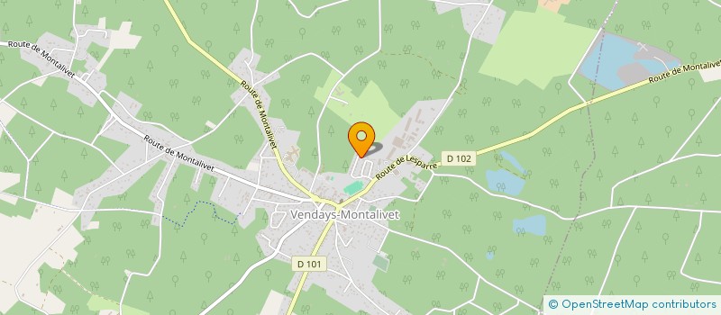 localisation de l'entreprise SANCHEZ / SERVERO à VENDAYS-MONTALIVET