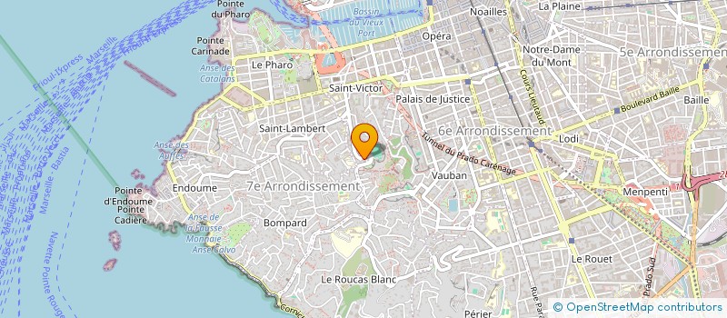 localisation de l'entreprise SANCHEZ TRAVAUX SERVICES à MARSEILLE