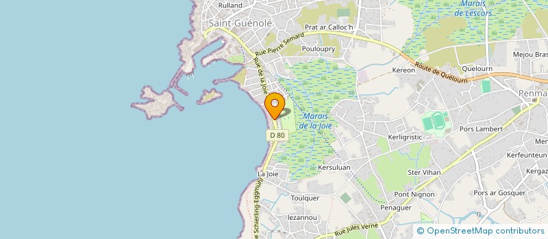 localisation de l'entreprise SANCHEZEC  PENMARCH