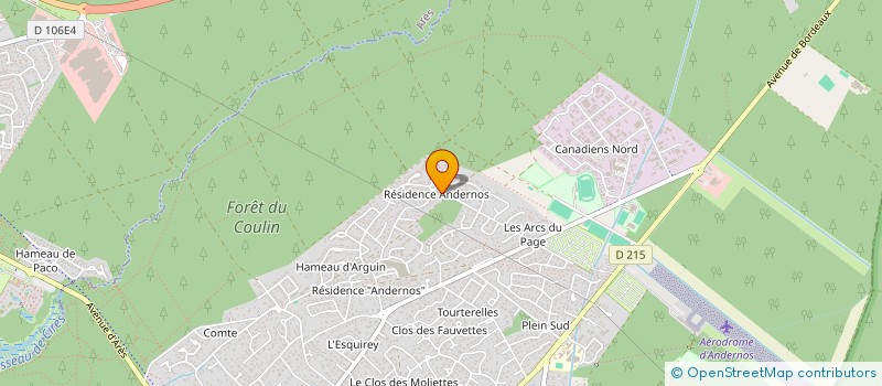 localisation de l'entreprise SANCHEZGIRLS  ANDERNOS-LES-BAINS