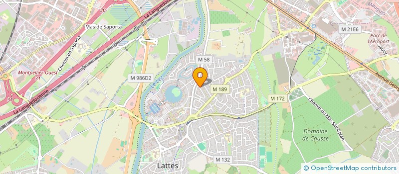 localisation de l'entreprise SANCHO FAMILY à LATTES