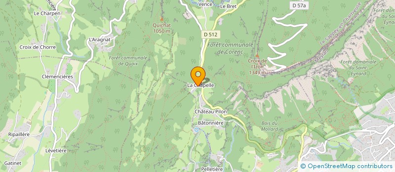 localisation de l'entreprise SANCHUU KAZE-NAGINATA  CORENC