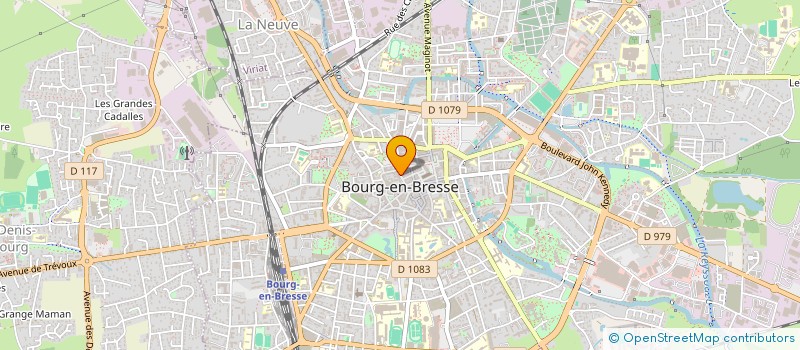 localisation de l'entreprise SANCLAROSE à BOURG-EN-BRESSE