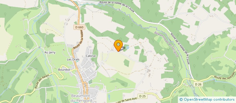 localisation de l'entreprise SANCTE SOLARI  BEAUMONTOIS EN PERIGORD