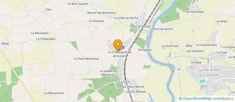 localisation de l'entreprise SANCTUAIRE ANIMALIER JIMMY ET SERVANE à LANGON