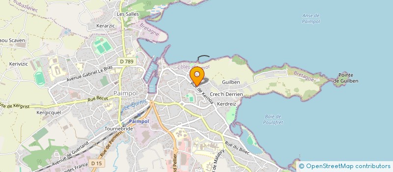 localisation de l'entreprise SANCTUAIRE SAUVAGE DE PABU  PAIMPOL