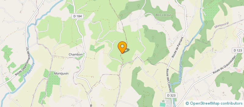 localisation de l'entreprise SANCTUAIRES 144K - FRANCE - CHRISTAVE  MONTMIRAL