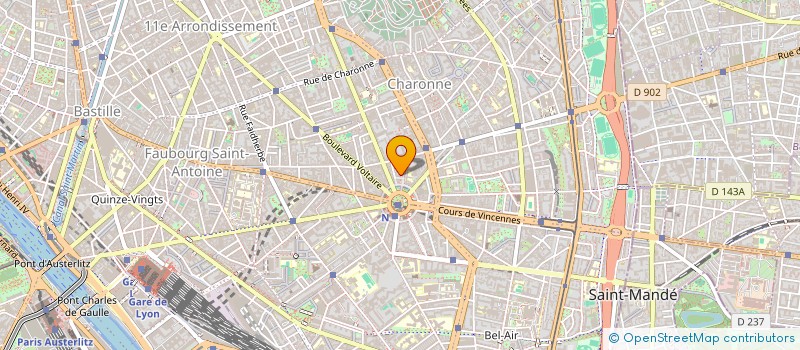 localisation de l'entreprise SANCTUS  PARIS