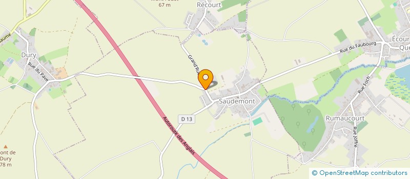 localisation de l'entreprise SANCTUS-MONT  SAUDEMONT