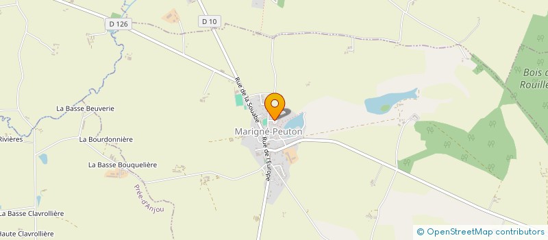 localisation de l'entreprise SANCY  MARIGNE-PEUTON