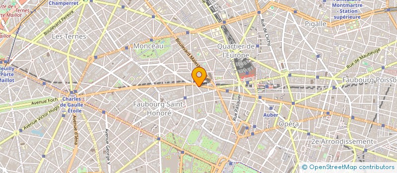 localisation de l'entreprise SANCY  PARIS