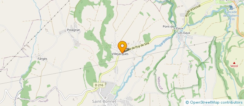 localisation de l'entreprise SANCY DOME LIMAGNE ENERGIE EQUITABLE  SAINT-BONNET-PRES-ORCIVAL