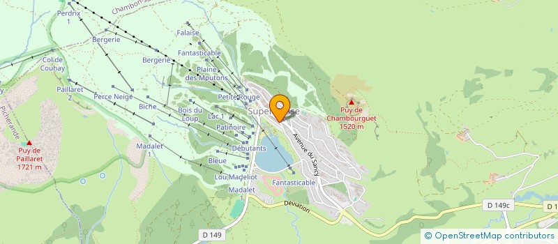 localisation de l'entreprise SANCY EXPERIENCE  BESSE-ET-SAINT-ANASTAISE