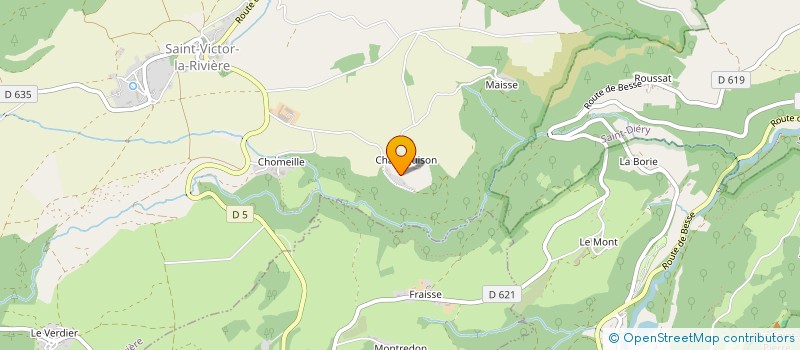 localisation de l'entreprise SANCY FROID  SAINT-VICTOR-LA-RIVIERE