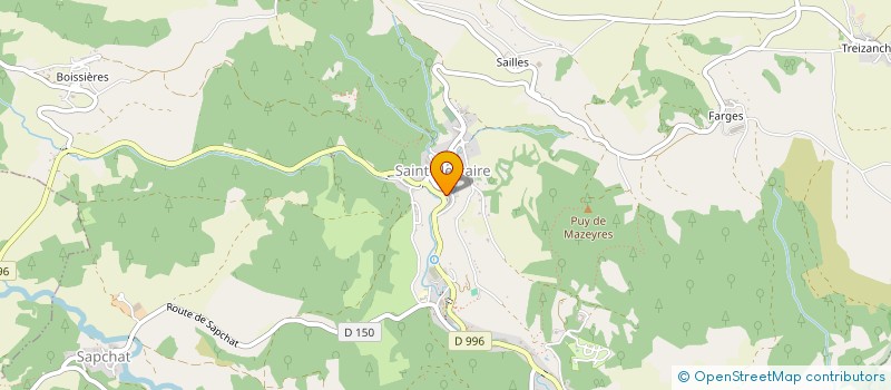 localisation de l'entreprise SANCY IMMO  SAINT-NECTAIRE