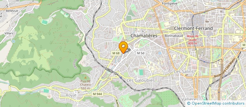 localisation de l'entreprise SANCY SOLEIL  AYDAT