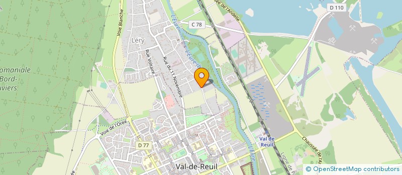 localisation de l'entreprise SAND C4T'L TROPHY  LERY