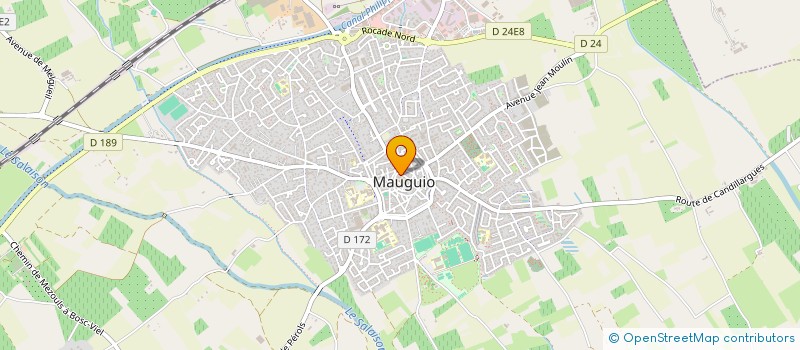 localisation de l'entreprise SAND SAND  MAUGUIO