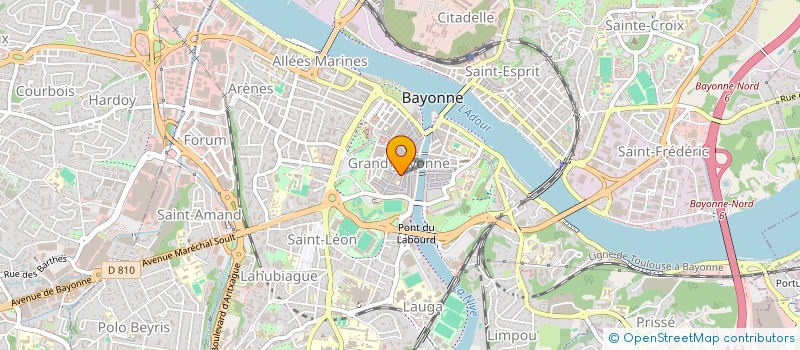 localisation de l'entreprise SAND TOAST à BAYONNE