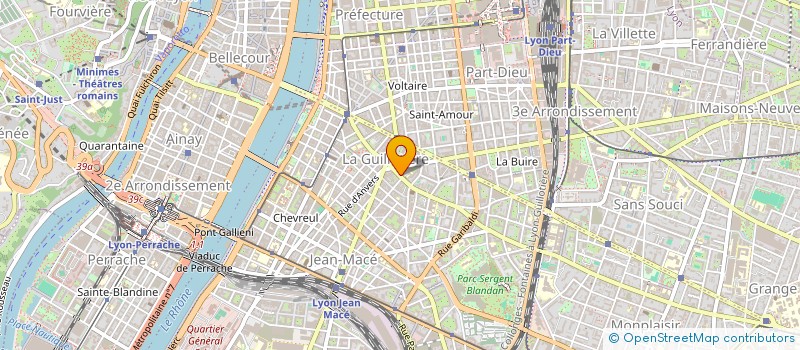 localisation de l'entreprise SANDAGA LYON  LYON