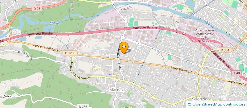 localisation de l'entreprise SANDAMIN  MARNAZ