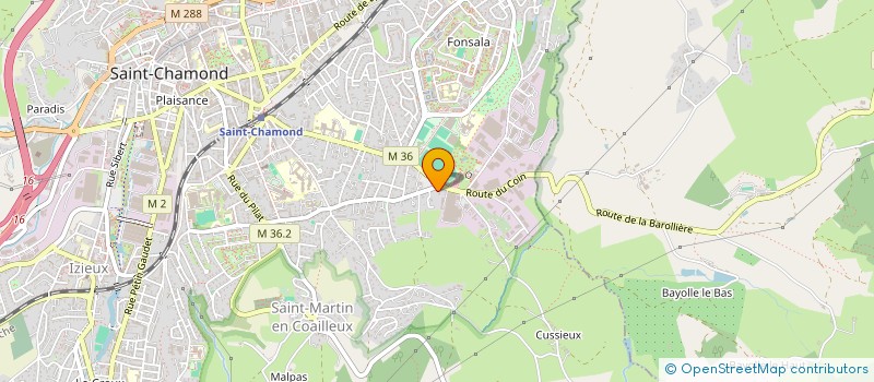 localisation de l'entreprise SANDANA CONSULTING à SAINT-CHAMOND
