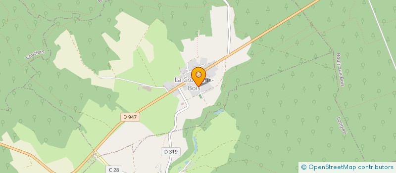 localisation de l'entreprise SANDANN  LA CROIX-AUX-BOIS