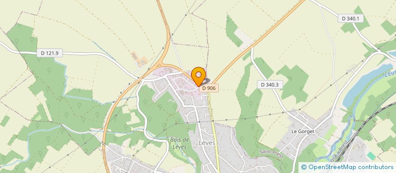 localisation de l'entreprise SANDANSER à LEVES