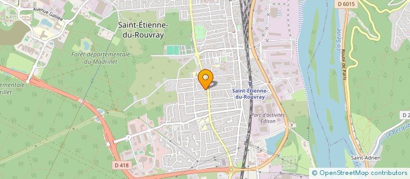 localisation de l'entreprise SANDAR INVEST  SAINT-ETIENNE-DU-ROUVRAY