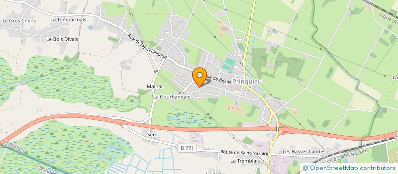 localisation de l'entreprise SANDARNO  PRINQUIAU
