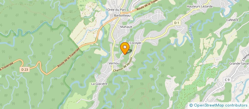 localisation de l'entreprise SANDAV à PETIT-BOURG