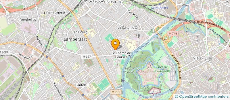 localisation de l'entreprise SANDBAIL à LAMBERSART