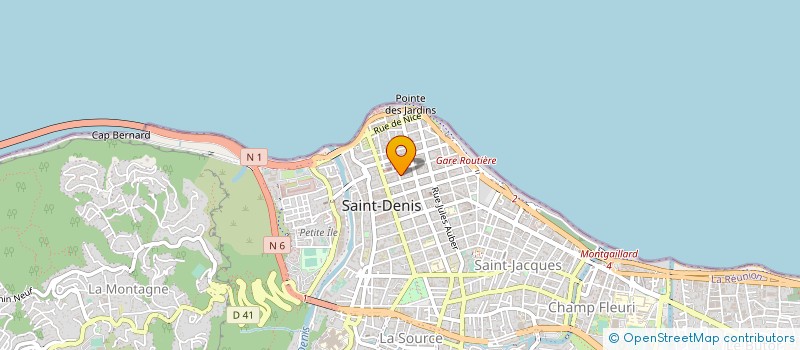 localisation de l'entreprise SANDBERG AVOCATS  SAINT-DENIS