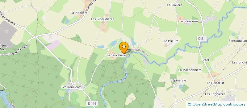 localisation de l'entreprise SANDCASTLE  FOUSSAIS-PAYRE