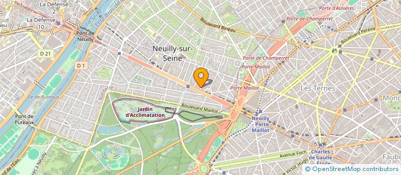 localisation de l'entreprise SANDCASTLE C à NEUILLY-SUR-SEINE