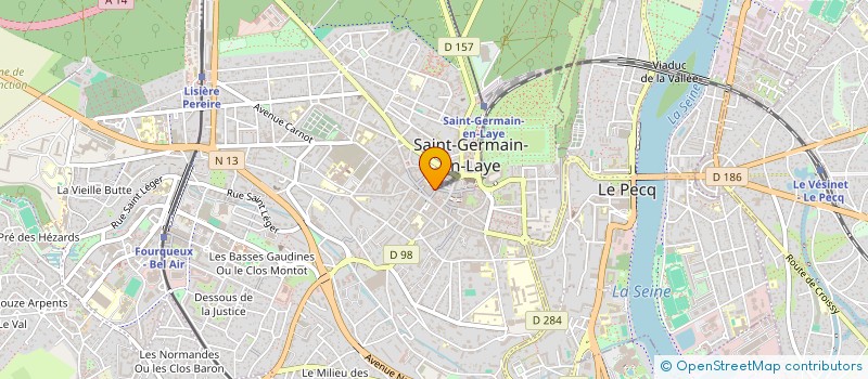localisation de l'entreprise SANDCHIA à SAINT-GERMAIN-EN-LAYE