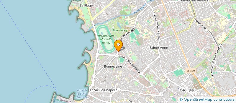 localisation de l'entreprise SANDCHLO à MARSEILLE