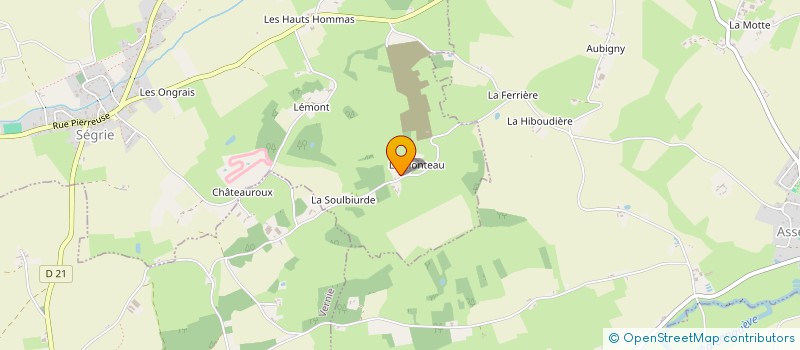 localisation de l'entreprise SANDELA  SEGRIE