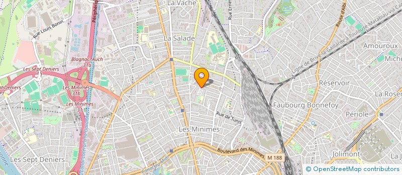 localisation de l'entreprise SANDELEC à TOULOUSE