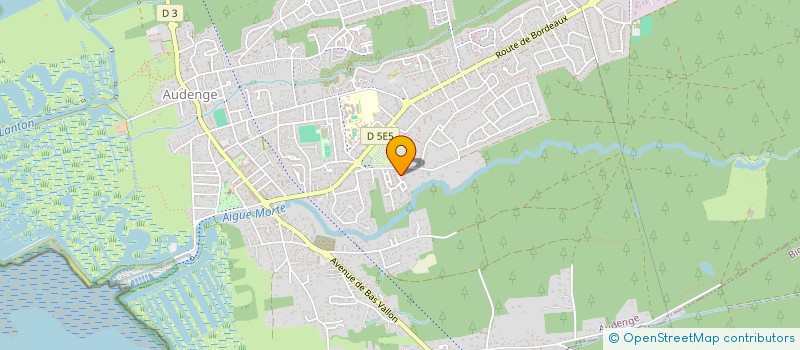 localisation de l'entreprise SANDEM  AUDENGE