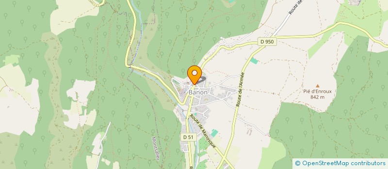 localisation de l'entreprise SANDERAH  BANON