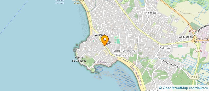 localisation de l'entreprise SANDERLING 44  SAINT-GEORGES-DE-DIDONNE